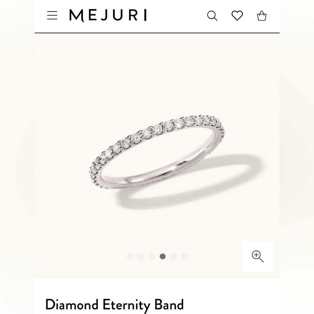 Mejuri Diamond Eternity Band